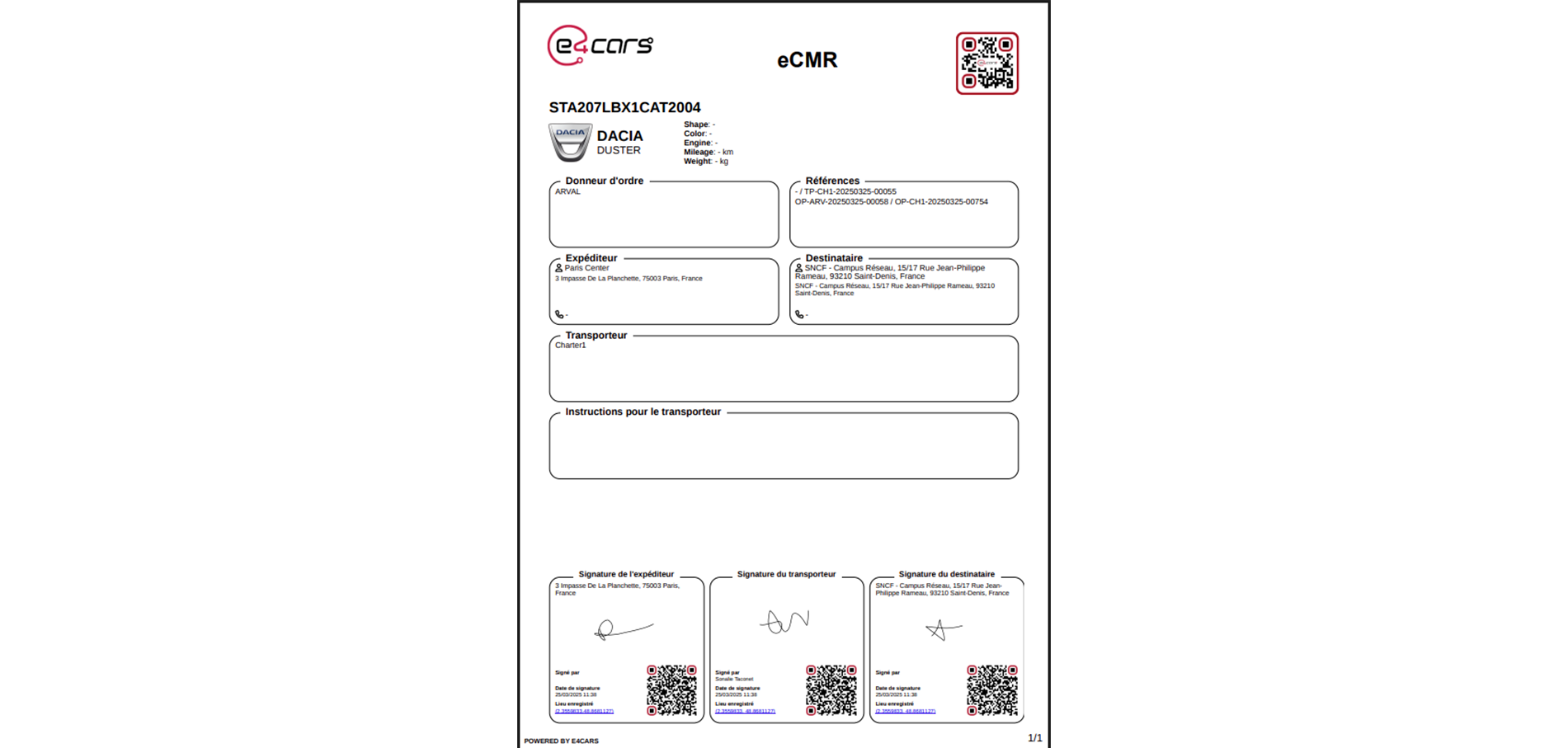 TRANSPORT MANAGEMENT 4 - eCMR
